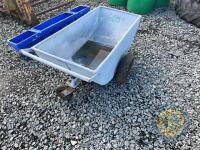 Galvanised meal barrow - 3