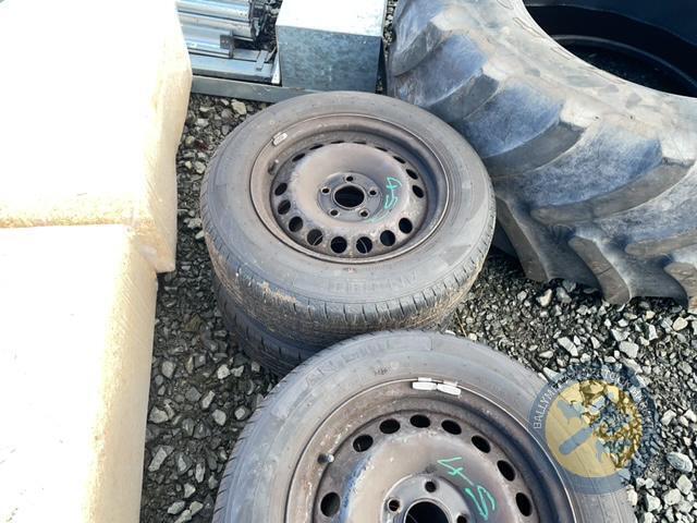 4x Rims & tyres 195 x 16