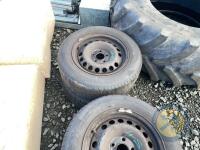4x Rims & tyres 195 x 16