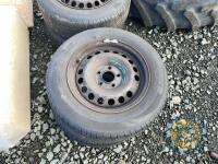 4x Rims & tyres 195 x 16 - 2