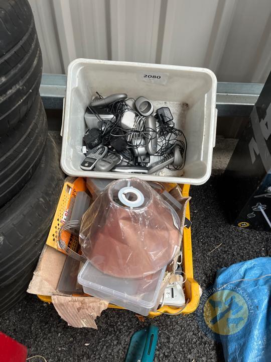Large job lot of phones & bt hubs etc