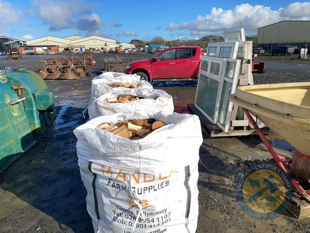 4 bags of logs