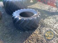 1x Michelin tractor tyre 600/60 R28