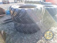 Set of tractor tyres - 4