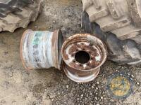 2x 8 stud rims - 2