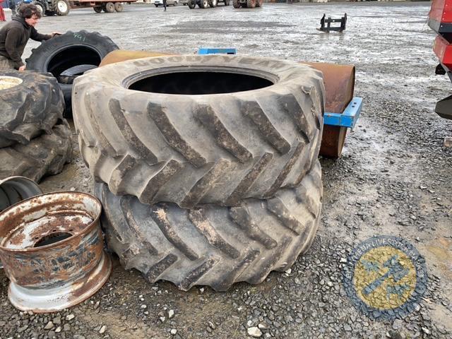 600 R38 Tyres x2
