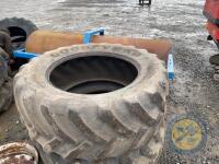 600 R38 Tyres x2 - 2