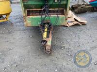 ECE Rear discharge dung spreader wide angle PTO shaft, working order but needs TLC - 2