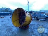 Teagle straw chopper with shaft