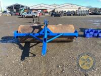 WAM water filled land roller 16mm plate 9x36 barrel with lifting wheels new bearings no leaks - 2