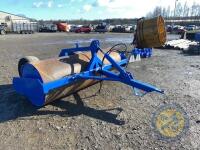 WAM water filled land roller 16mm plate 9x36 barrel with lifting wheels new bearings no leaks - 3