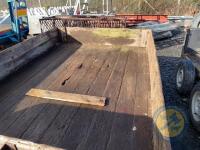 Wooden 9x5 flat trailer - 5