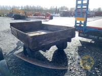 Wooden 9x5 flat trailer - 6