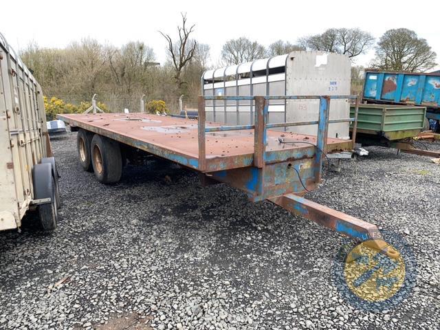 Approx 26ft 17 bale trailer