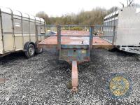 Approx 26ft 17 bale trailer - 2