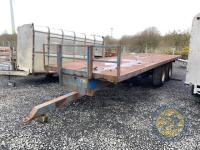 Approx 26ft 17 bale trailer - 3