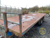 Approx 26ft 17 bale trailer - 4