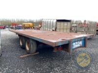 Approx 26ft 17 bale trailer - 6