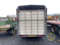 Ifor williams 12ft DP/Cattle trailer c/w dividing gates - 5