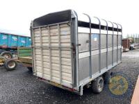 Ifor williams 12ft DP/Cattle trailer c/w dividing gates - 6