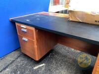 Office table with blacktop - 3