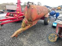 Slurry tanker for water bowser 750gln