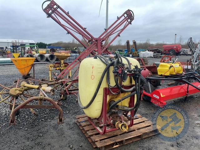 12m Hardi sprayer with shaft