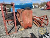 1000L diesel tank with hose