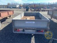 Ifor Williams plant trailer 10x5 - 7
