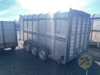14x5 10 Triaxle Ifor Wiliam Cattle trailer - 6