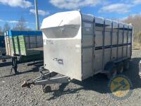 14ft hudson sheep/cattle trailer with sheep decks - 3