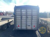 14ft hudson sheep/cattle trailer with sheep decks - 5
