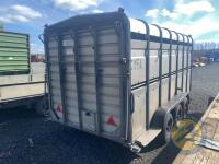 14ft hudson sheep/cattle trailer with sheep decks - 6