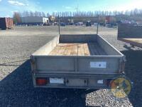 Dale Kane 10x6 flat bed trailer lights & brakes working, 4 new tyres - 5