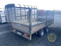 Ifor Williams 12x 6 6 dropside trailer with sides - 5