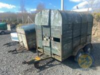 Approx 8x5 wooden stock trailer - 2