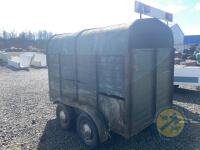Approx 8x5 wooden stock trailer - 3