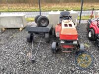 Westwood ride on tractor with trailer & spare wheel, no cutting deck - 2