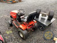 Westwood ride on tractor with trailer & spare wheel, no cutting deck - 5