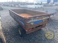 Fleming single axle tipping trailer - 4