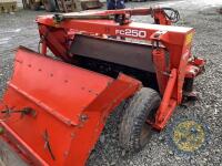 Kuhn FC250 disc mower spreader hood & sward doors & shaft - 8