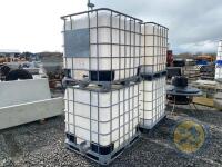 2x IBC cubes