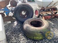 2x trailer wheels & rims - 2