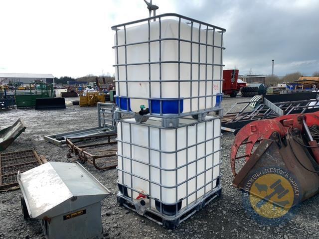 2x IBC cubes