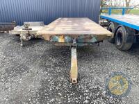 21ft Kane bale trailer - 2