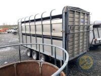 triaxle DP 120 Ifor Williams sheep trailer with decks - 5