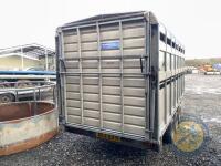 triaxle DP 120 Ifor Williams sheep trailer with decks - 6