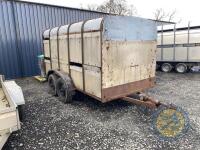 Cattle trailer 12ft tandem axle