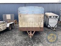 Cattle trailer 12ft tandem axle - 2