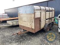 Cattle trailer 12ft tandem axle - 3